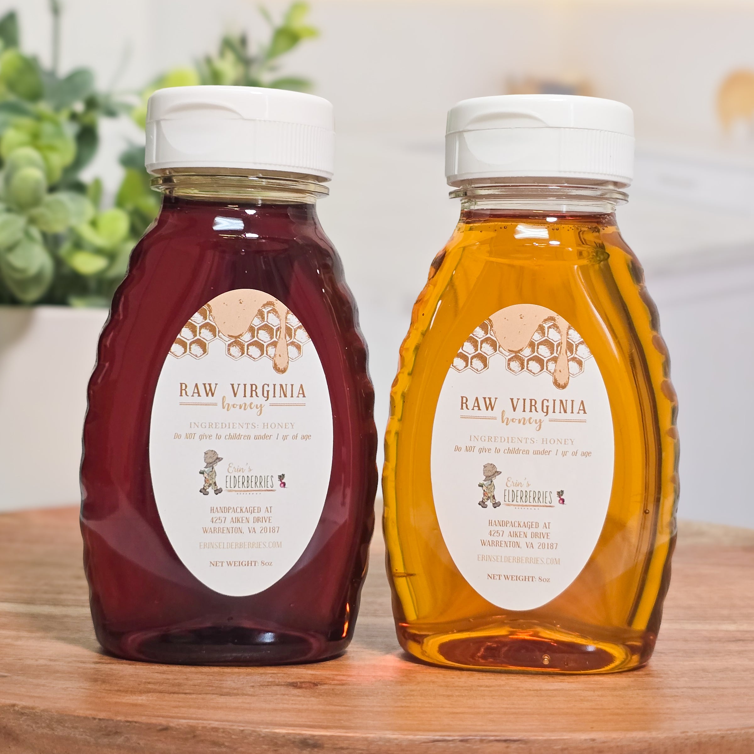 Raw Virginia Honey | Erin's Elderberries, LLC