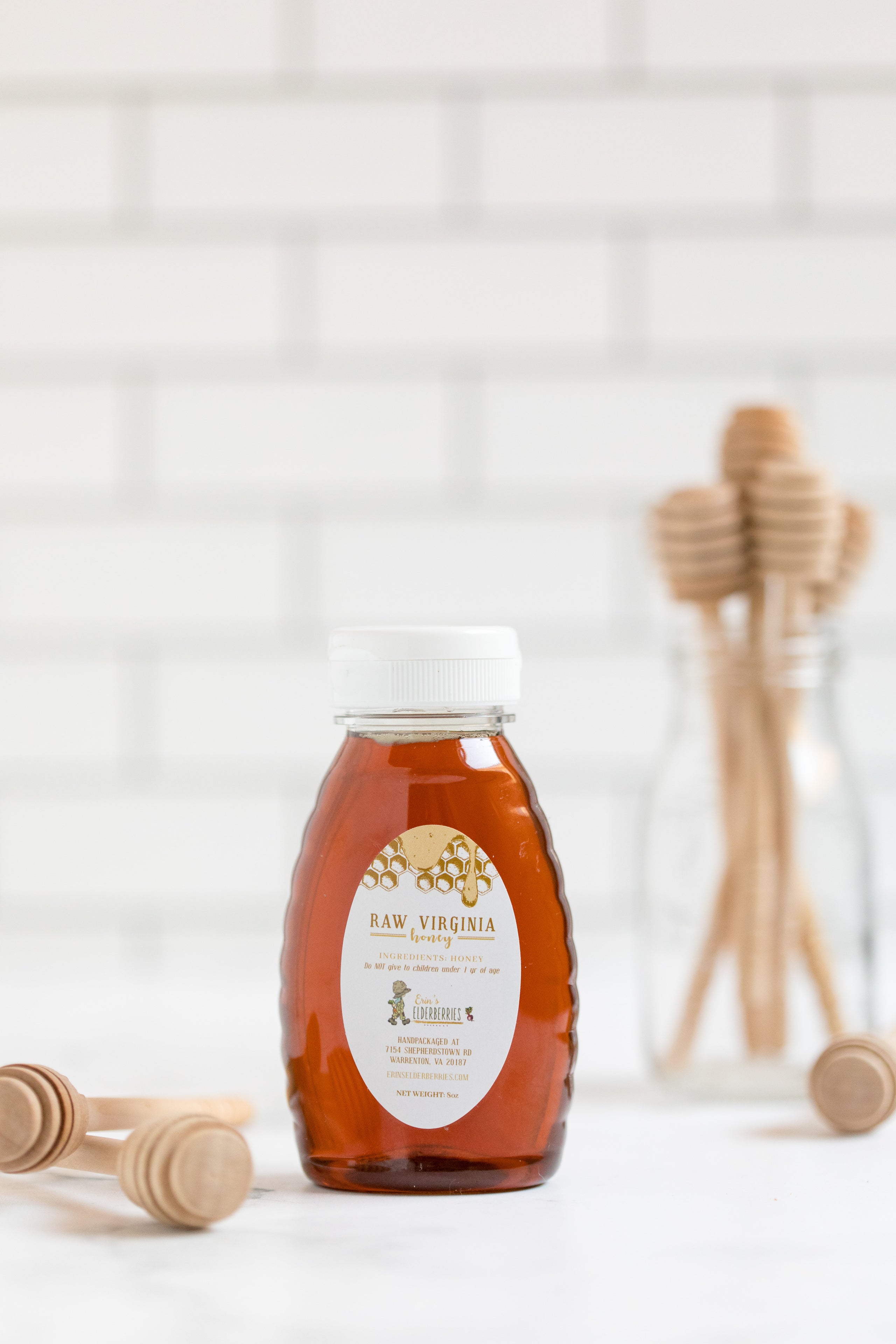 Raw Virginia Honey | Erin's Elderberries, LLC